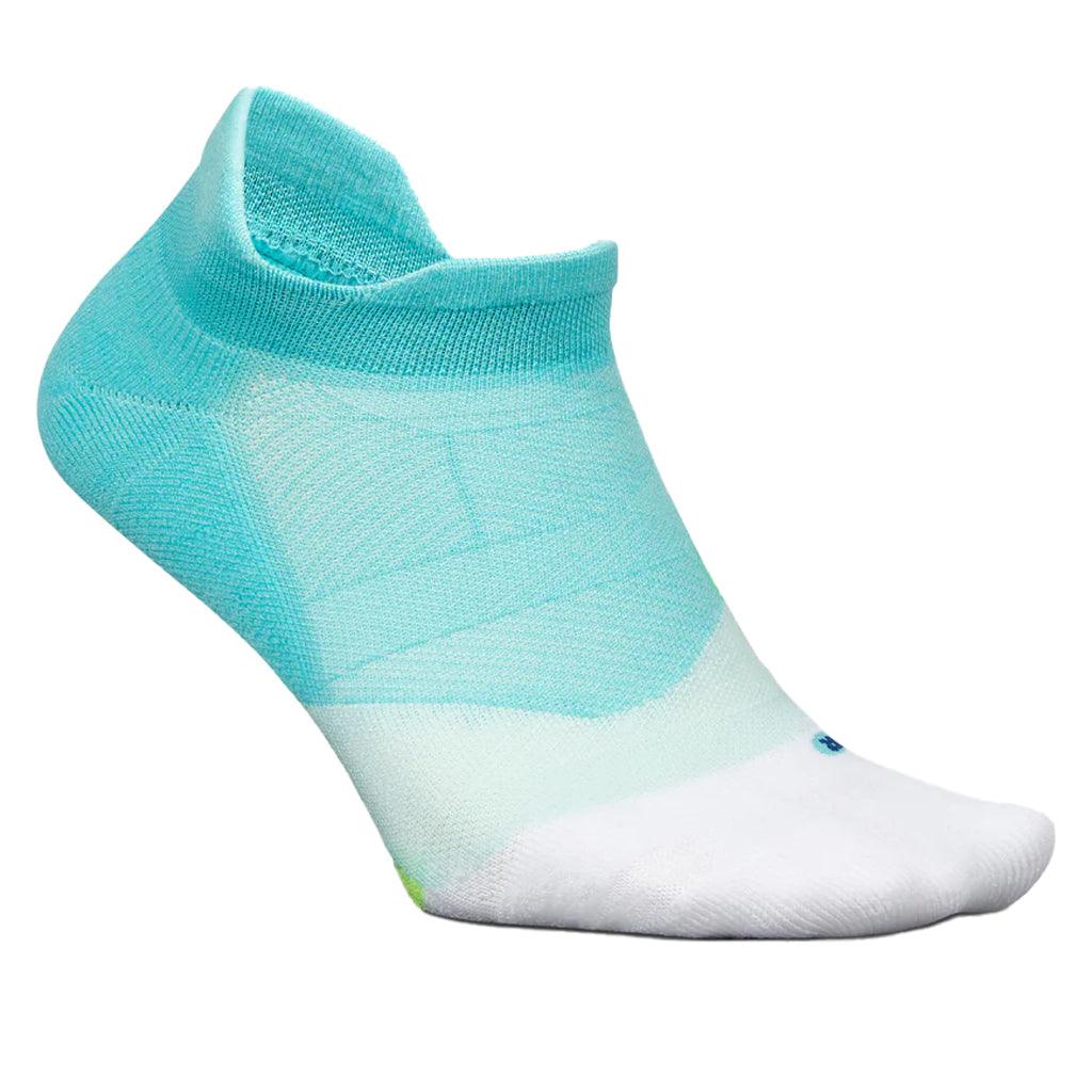 Elite Light Cushion No Show Tab Socks FEETURES M 755_AQUA_SURF