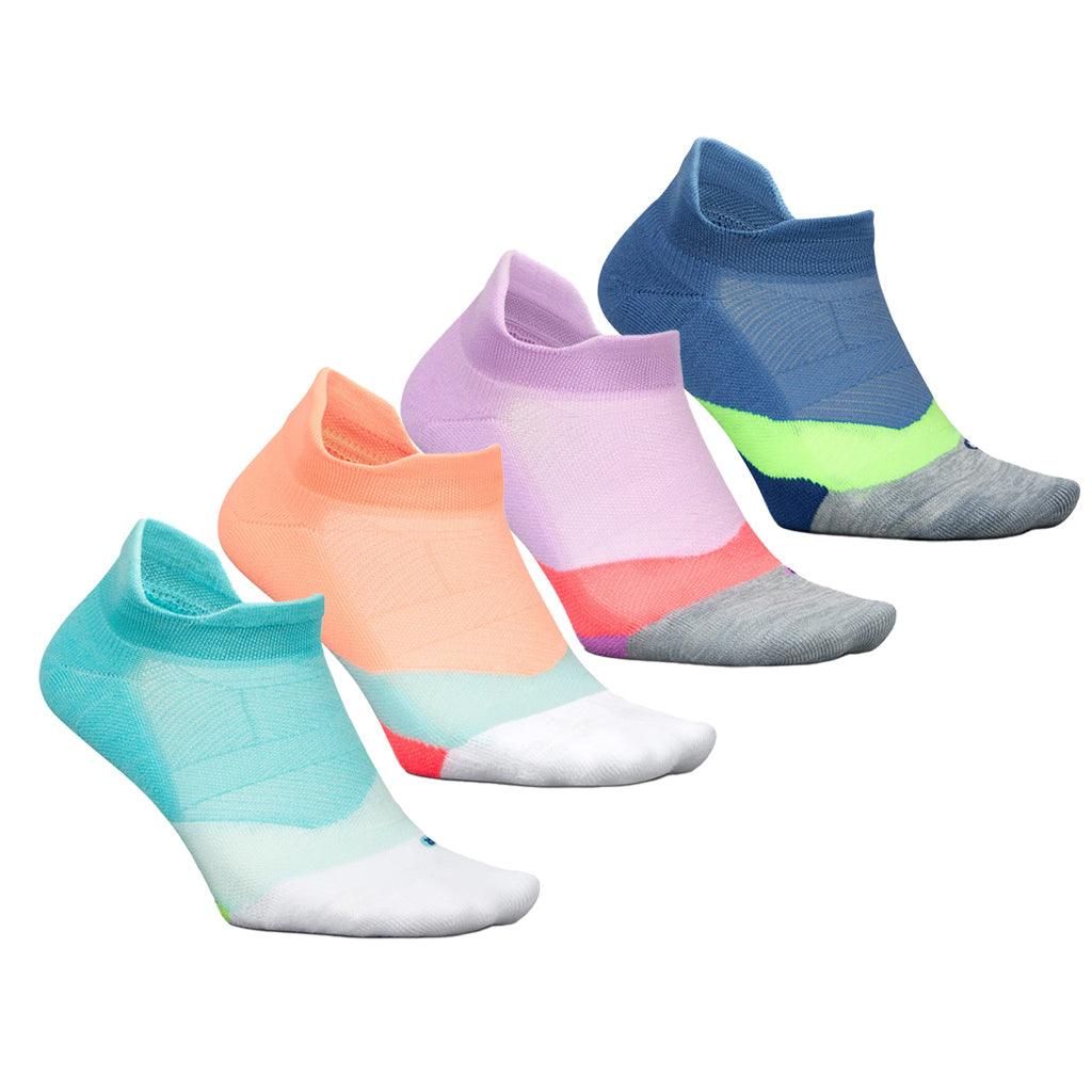 Elite Light Cushion No Show Tab Socks FEETURES