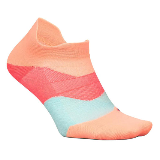 Elite Ultra Light No Show Tab Socks FEETURES S 757_VIBRANT_REEF