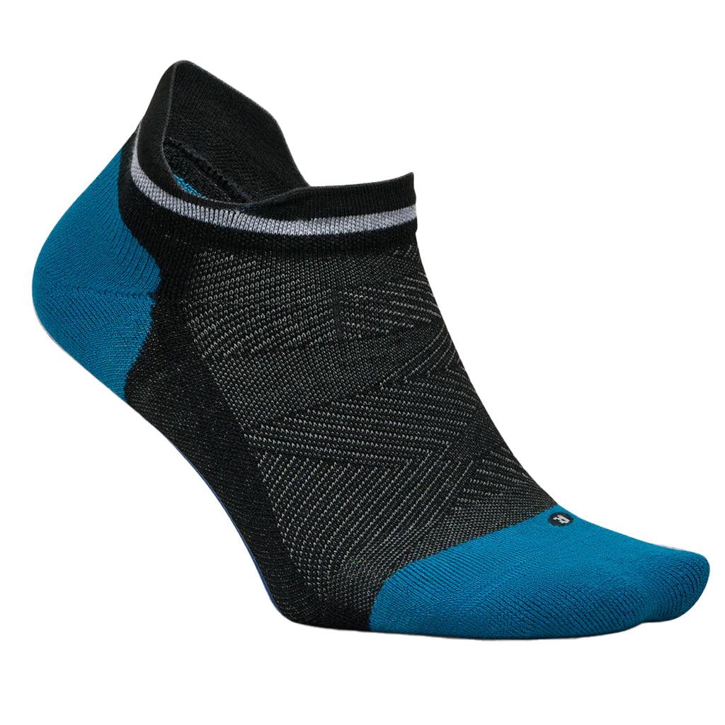 Elite Max Cushion No Show Tab Socks FEETURES S 752_BLACK_SEA