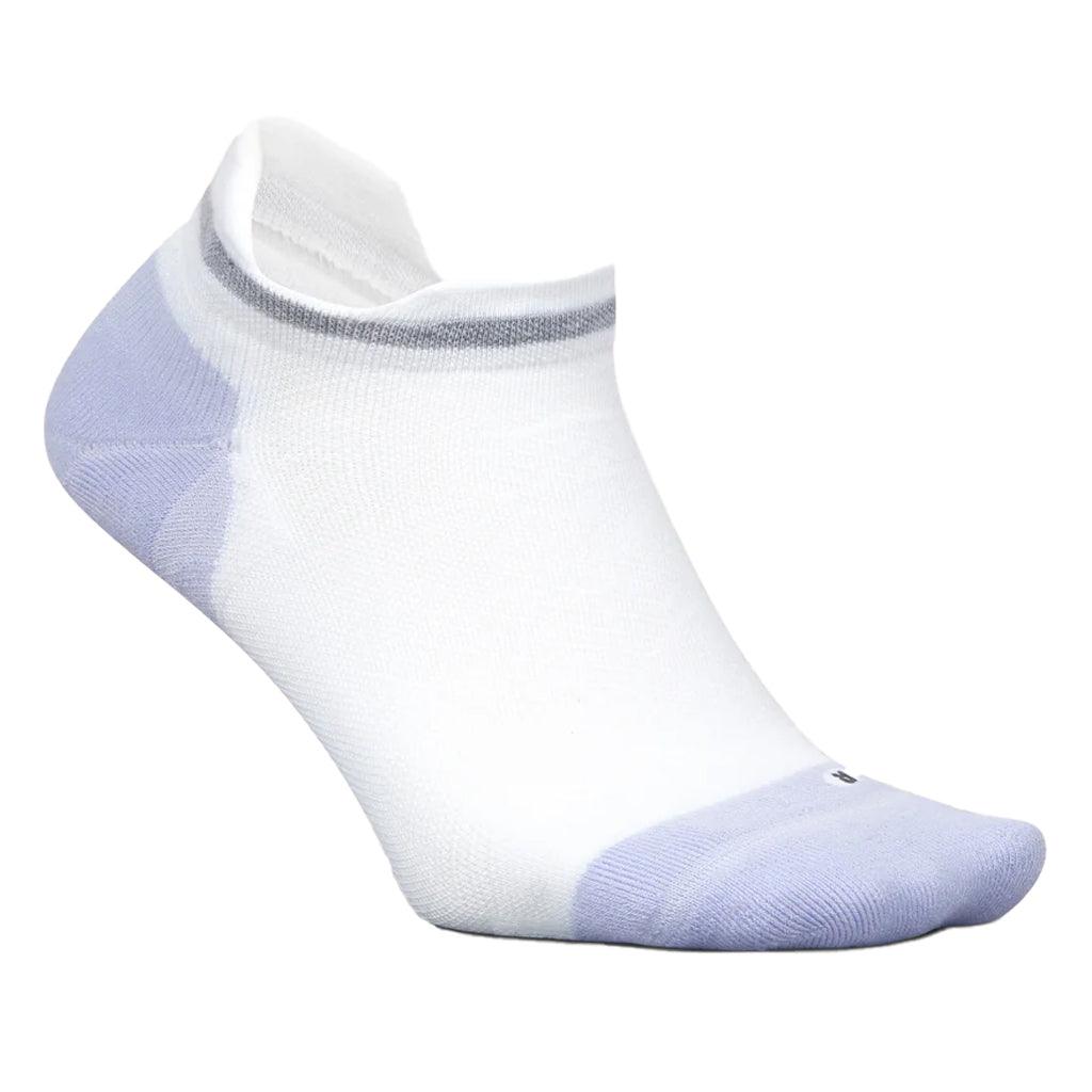Elite Max Cushion No Show Tab Socks FEETURES S 748_WHITE_LILATECH