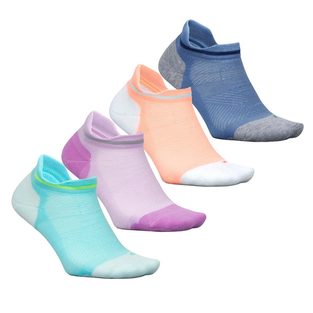 Elite Max Cushion No Show Tab Socks FEETURES