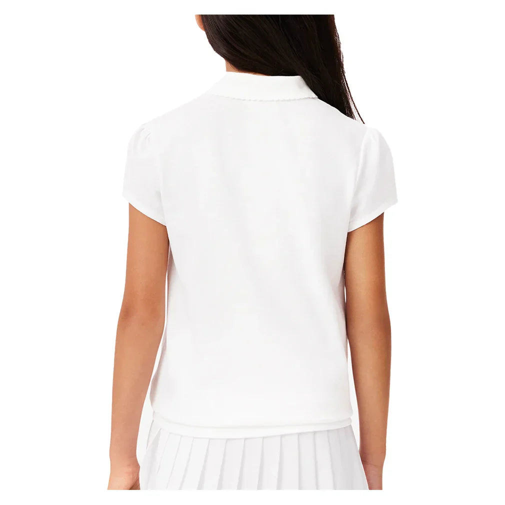 Girls' Scallop Tennis Polo LACOSTE