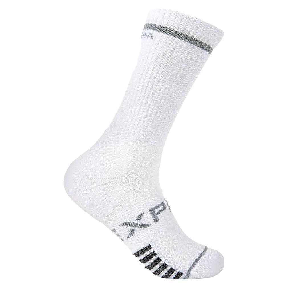 Experia Ultra Light Cushion Crew Tennis Socks White SOCKS THORLO WHITE XL