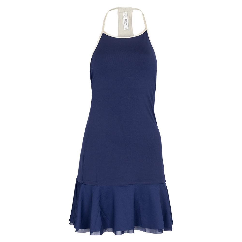 Women`s Devon Tennis Dress Ink and Silver Sand WOMENS APPAREL INPHORM XL