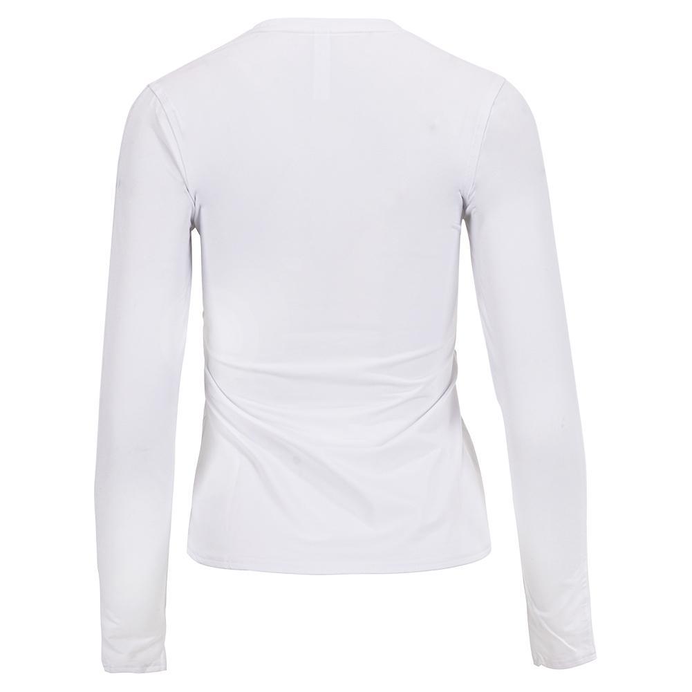 Women's Classic Long Sleeve Tennis Crew Neck Womens Apparel INPHORM