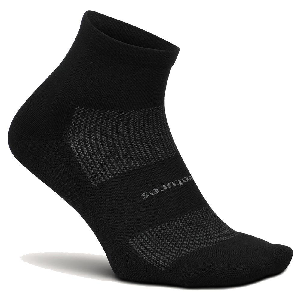 High Performance Cushion Quarter Socks Socks FEETURES Black L