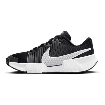 Men's GP Challenge Pro Tennis Shoes Black and White Top Tennis Shoes NIKE