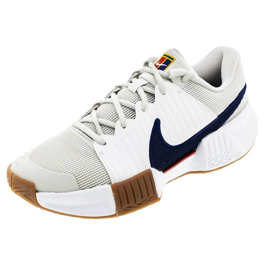 Men`s GP Challenge Pro Tennis Shoes Summit White and Binary Blue NIKE 6 White