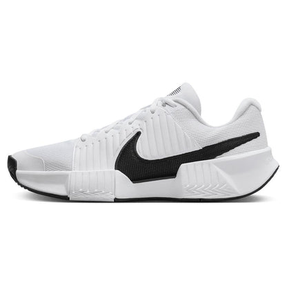 Men's GP Challenge Pro Tennis Shoes White and Black Top Tennis Shoes NIKE