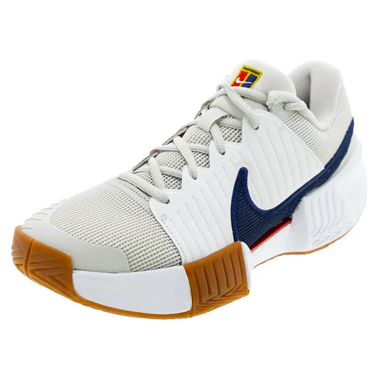 Women`s GP Challenge Pro Tennis Shoes Summit White and Binary Blue NIKE 5 White