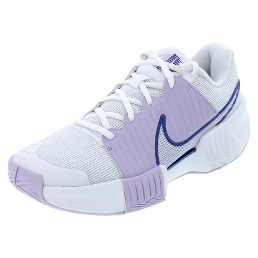 Women`s GP Challenge Pro Tennis Shoes White and Amethyst Tint NIKE 5 White