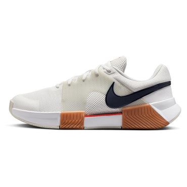 Men`s Zoom GP Challenge 1 Tennis Shoes Summit White and Binary Blue NIKE
