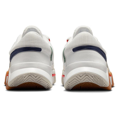 Men`s Zoom GP Challenge 1 Tennis Shoes Summit White and Binary Blue NIKE