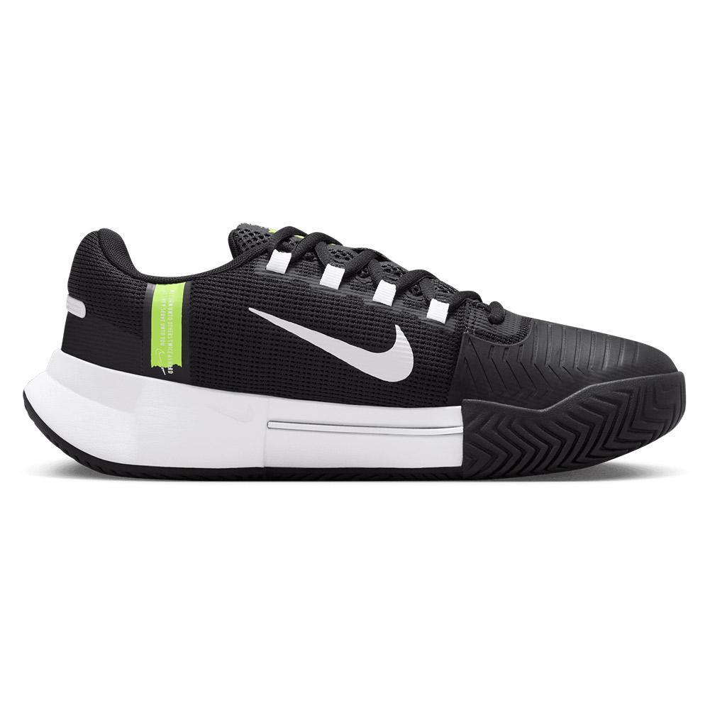 Women's Zoom GP Challenge 1 Tennis Shoes Black and White Womens Shoes NIKE