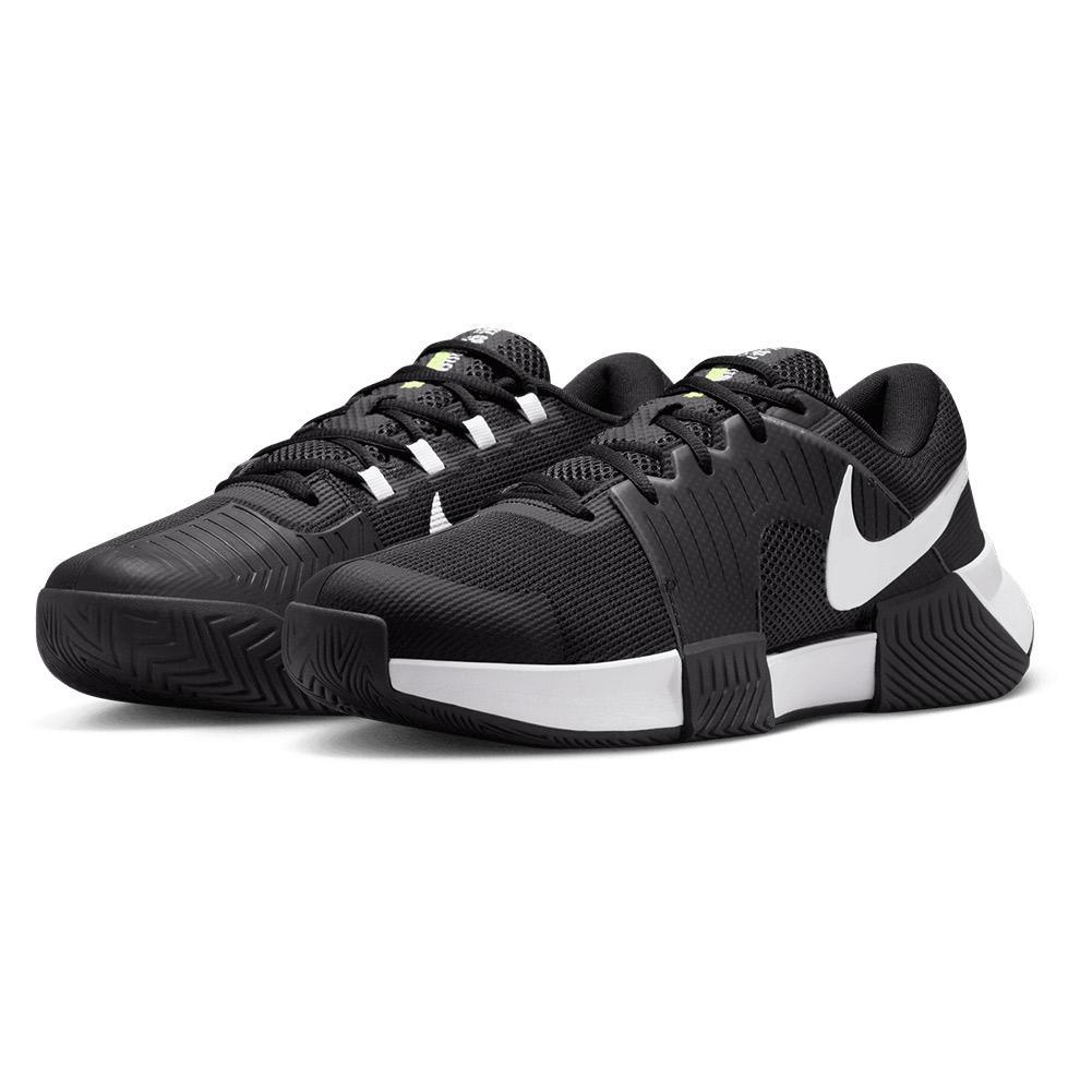 Women's Zoom GP Challenge 1 Tennis Shoes Black and White Womens Shoes NIKE