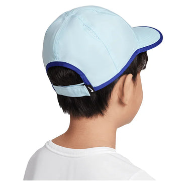 Juniors' Dri-FIT Club Featherlight Tennis Cap Glacier Blue and Deep Night NIKE