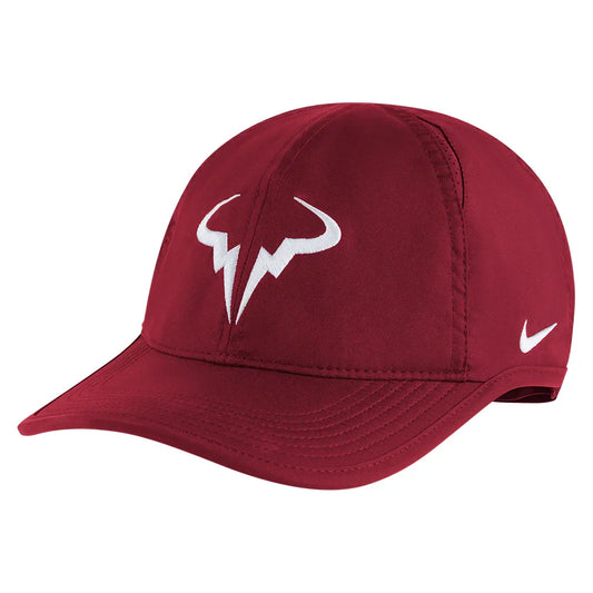 Unisex Rafa Dri-FIT Club Tennis Cap Team Red and White NIKE S/M Red and White