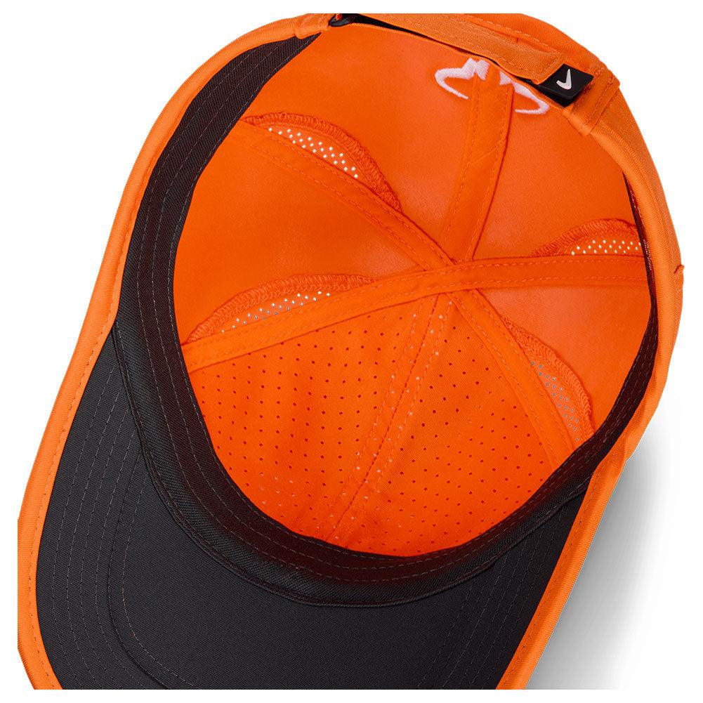 Men`s Rafa Dri-Fit Club Tennis Cap Safety Orange and White CAPS AND VISORS NIKE