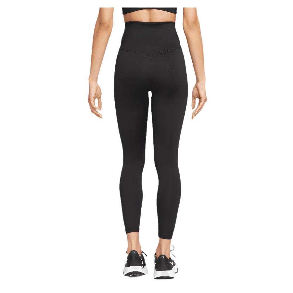Women`s Therma-FIT One High-Waisted 7/8 Leggings Black and White WOMENS APPAREL NIKE XS