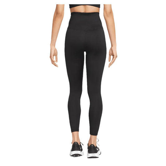 Women`s Therma-FIT One High-Waisted 7/8 Leggings Black and White WOMENS APPAREL NIKE XS