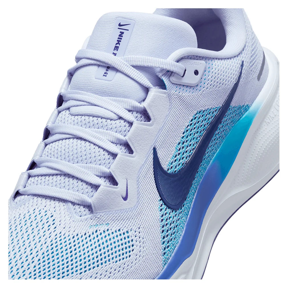 Men`s Pegasus 41 Running Shoes Ghost and Blue Void NIKE