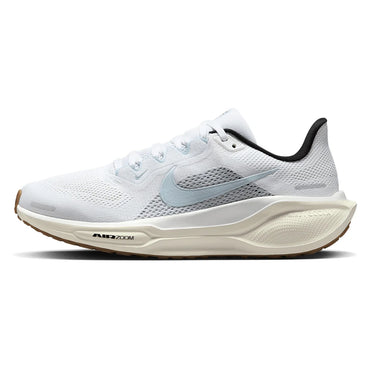 Women`s Pegasus 41 Running Shoes White and Blue Tint NIKE