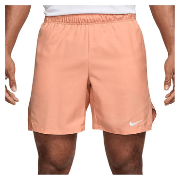 Men`s Court Dri-FIT Victory 7 Inch Tennis Short NIKE XS 844_APRICOT_AGATE