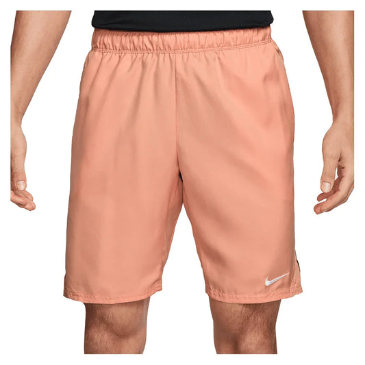 Men`s Court Dri-FIT Victory 9 Inch Tennis Short NIKE XS 844_APRICOT_AGATE