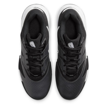 Men's Court Lite 4 Tennis Shoes Black and White Top Tennis Shoes NIKE