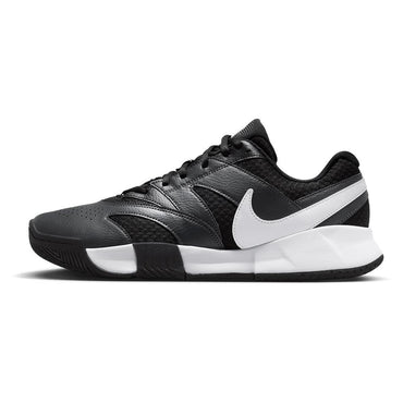 Men's Court Lite 4 Tennis Shoes Black and White Top Tennis Shoes NIKE