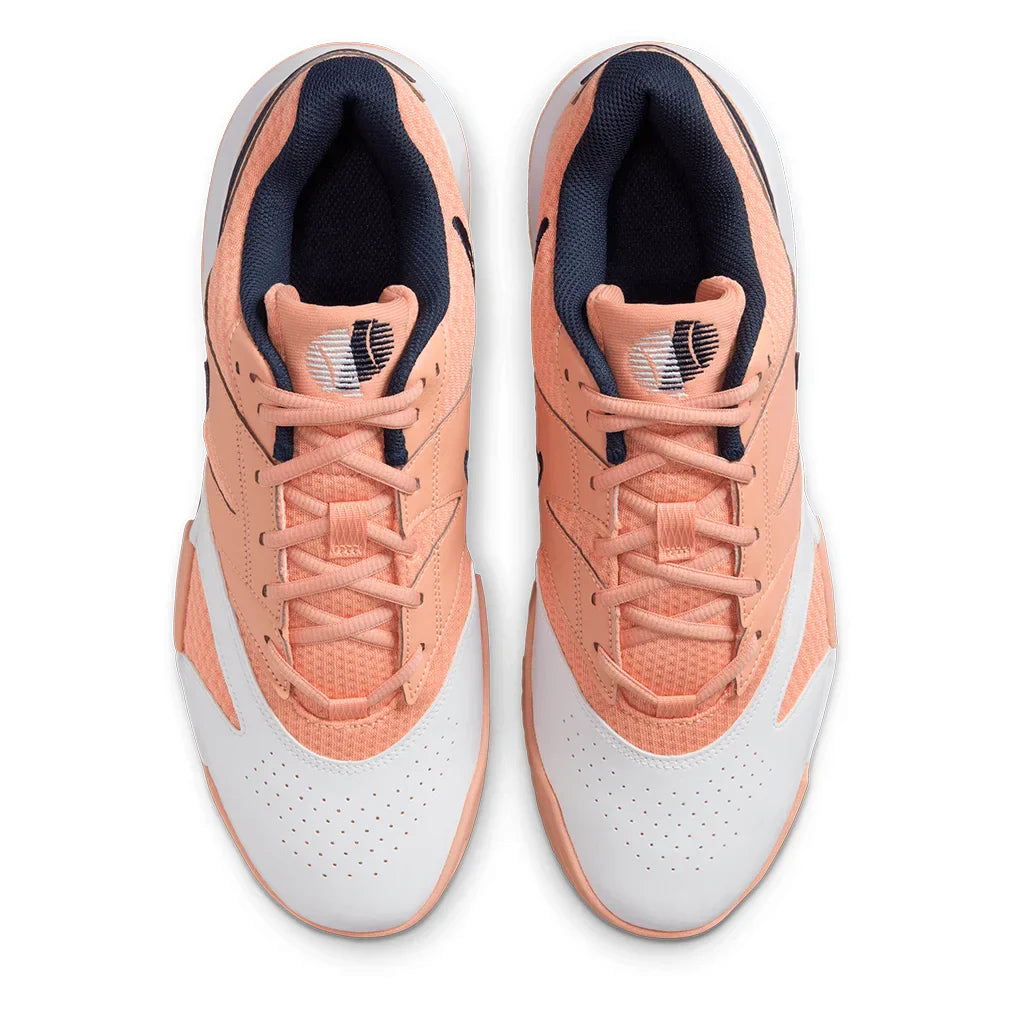 Men`s Court Lite 4 Tennis Shoes Apricot Agate and Obsidian NIKE