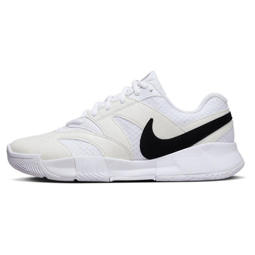 Women's Court Lite 4 Tennis Shoes White and Black Womens Shoes NIKE