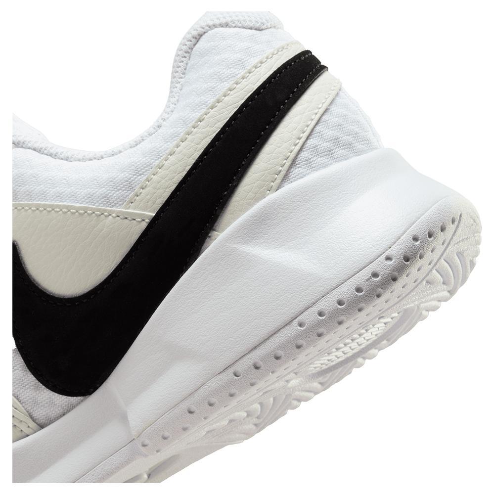 Women's Court Lite 4 Tennis Shoes White and Black Womens Shoes NIKE