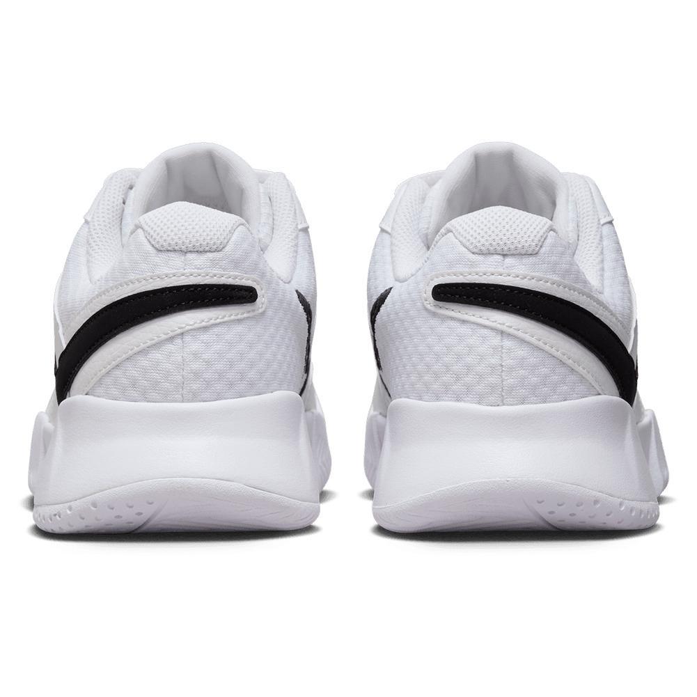 Women's Court Lite 4 Tennis Shoes White and Black Womens Shoes NIKE