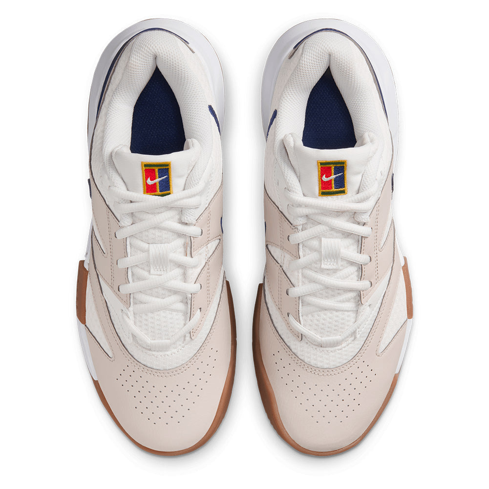 Women`s Court Lite 4 Tennis Shoes Summit White and Binary Blue Womens Shoes NIKE