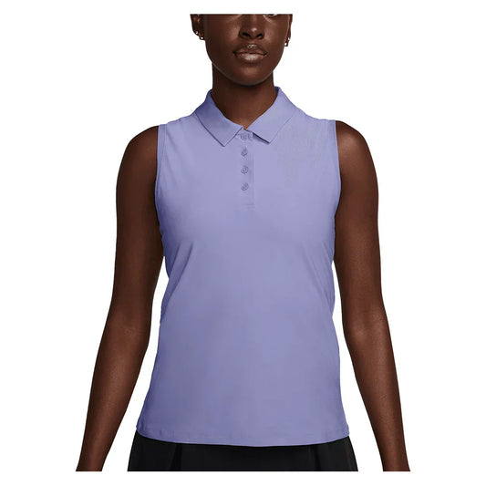 Women`s Dri-Fit Victory Sleeveless Tennis Polo NIKE XS 533_LILAC_ICE