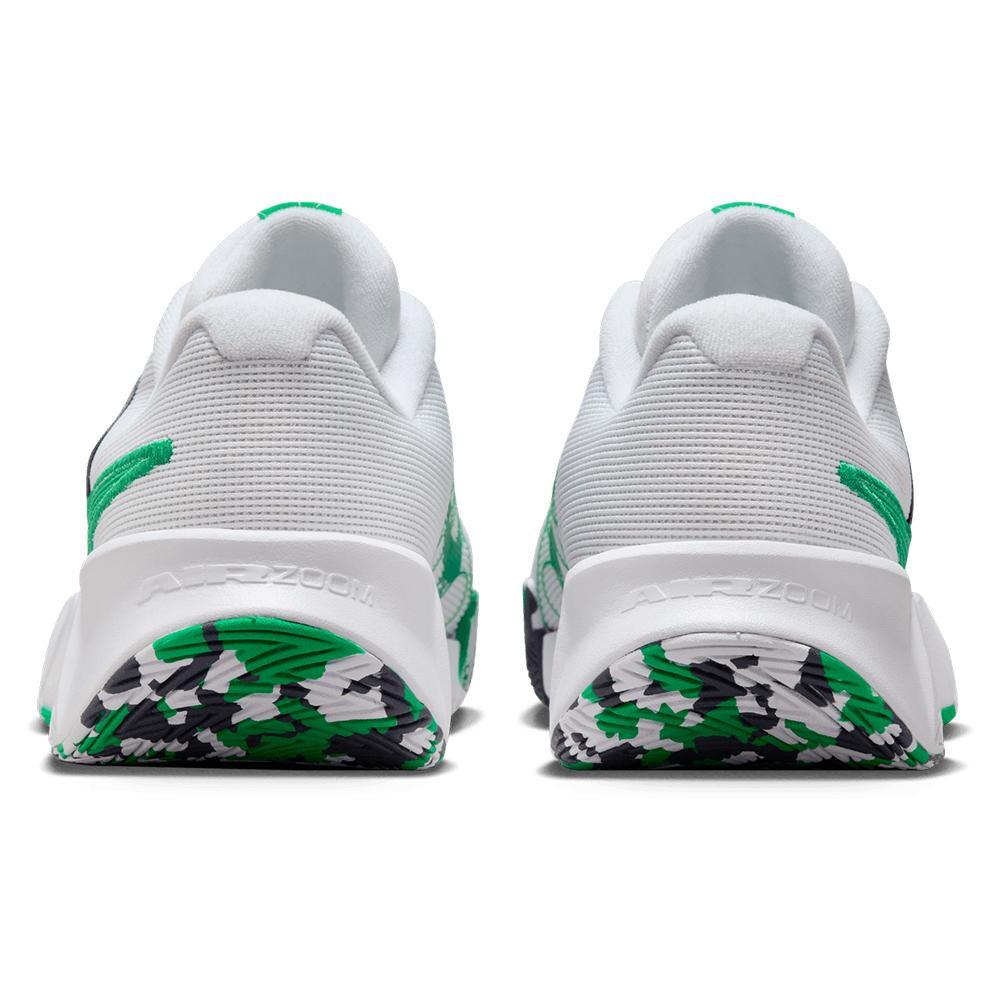 Men's GP Pickleball Pro Shoes White and Stadium Green Shoes NIKE