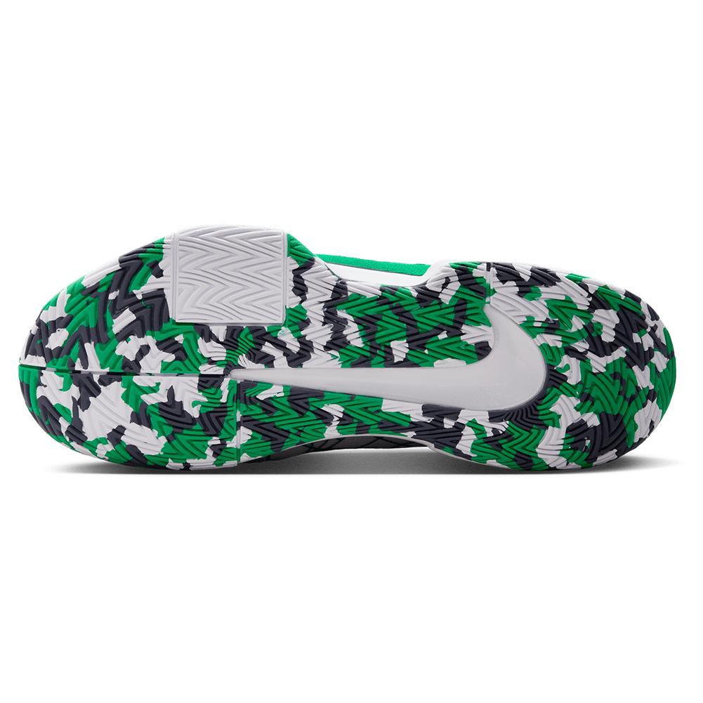 Men's GP Pickleball Pro Shoes White and Stadium Green Shoes NIKE