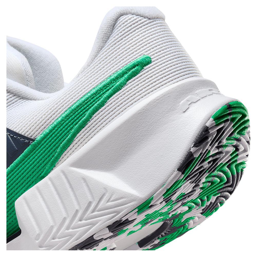 Men's GP Pickleball Pro Shoes White and Stadium Green Shoes NIKE