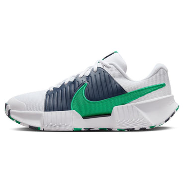 Men's GP Pickleball Pro Shoes White and Stadium Green Shoes NIKE