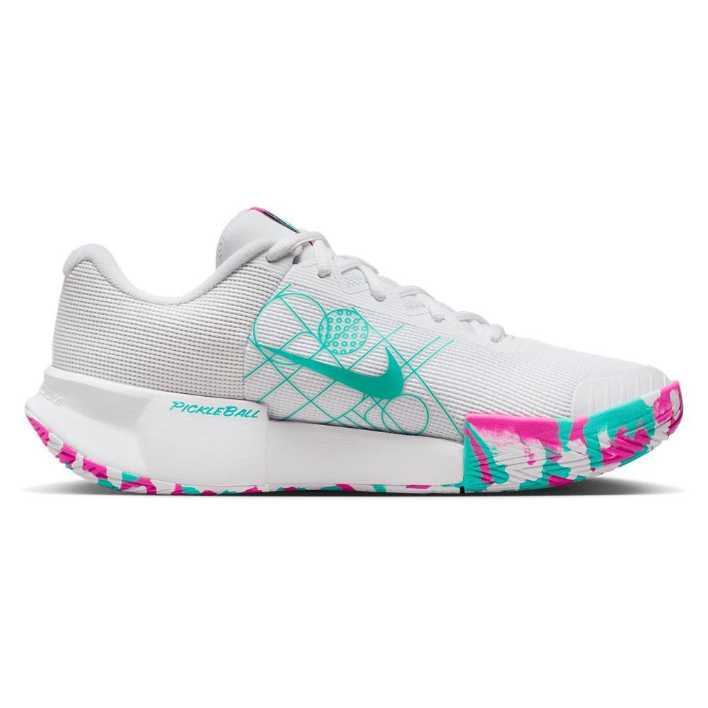 Women's GP Pickleball Pro Shoes White and Alchemy Pink Womens Shoes NIKE
