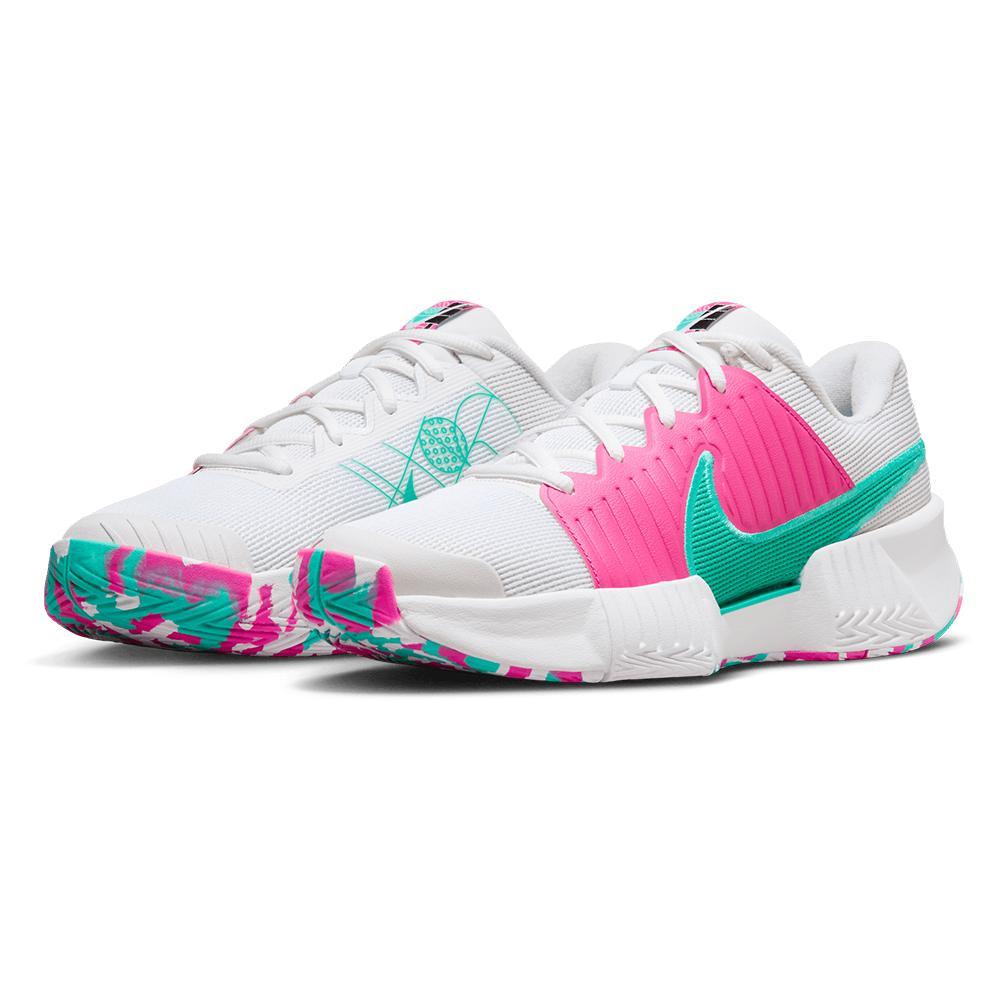 Women's GP Pickleball Pro Shoes White and Alchemy Pink Womens Shoes NIKE