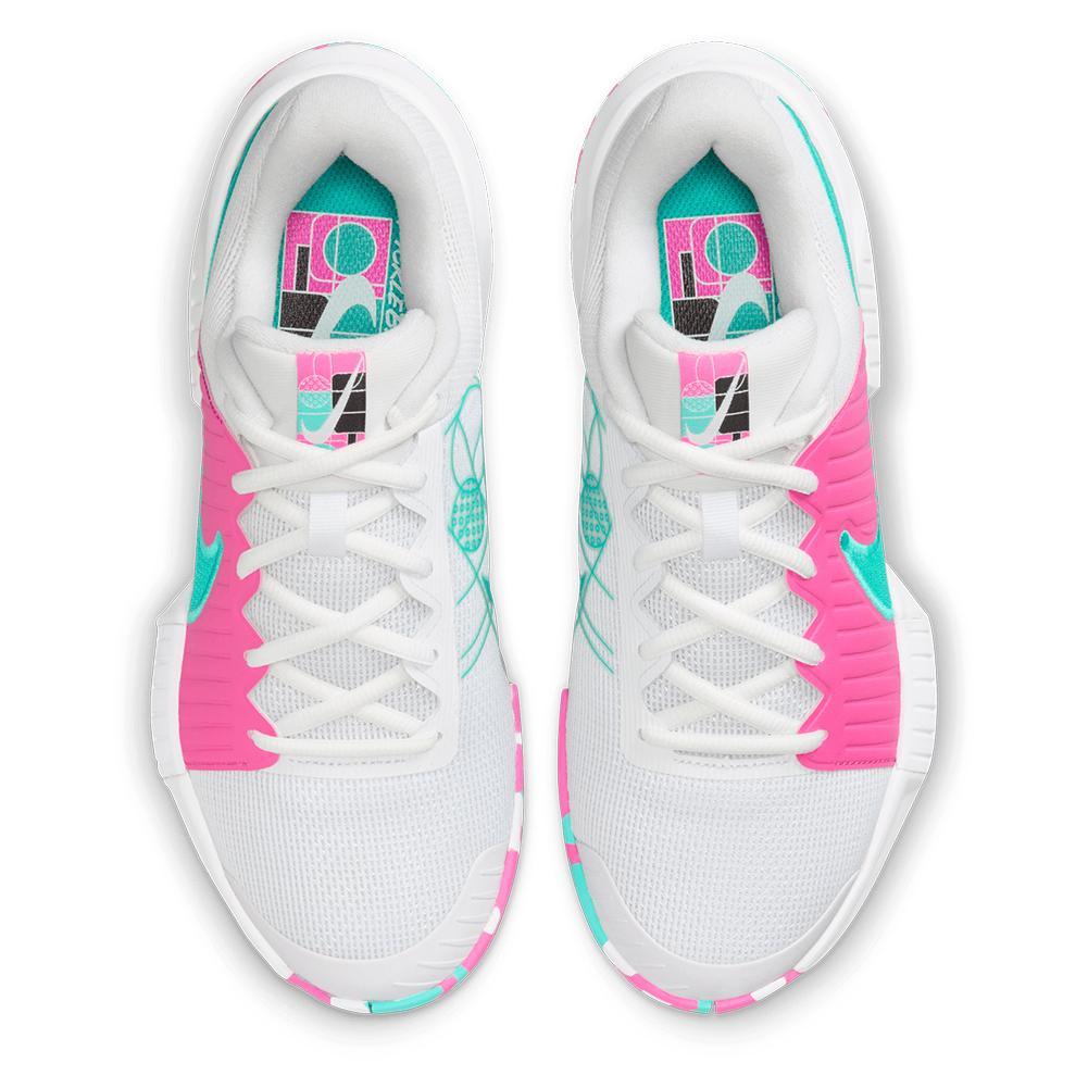 Women's GP Pickleball Pro Shoes White and Alchemy Pink Womens Shoes NIKE