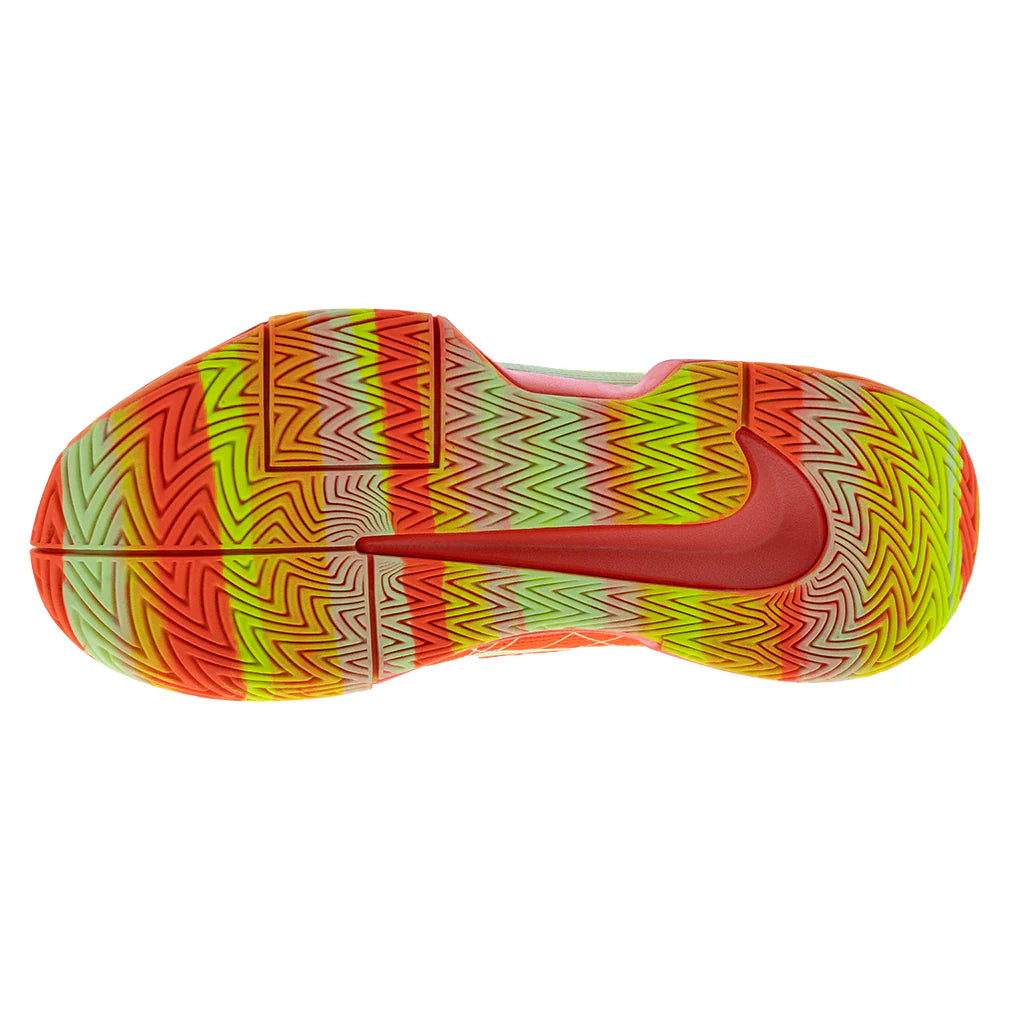 Women`s GP Pickleball Pro Shoes Hyper Orange and Volt Womens Shoes NIKE