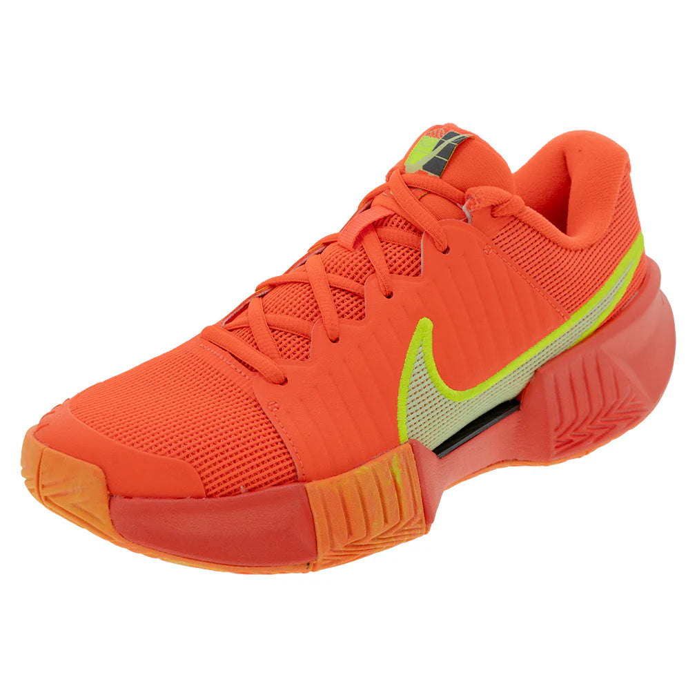 Women`s GP Pickleball Pro Shoes Hyper Orange and Volt Womens Shoes NIKE 5 Orange