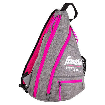 Pickleball Sling Bag Pink Pickleball Bags And Backpacks FRANKLIN SPORTS