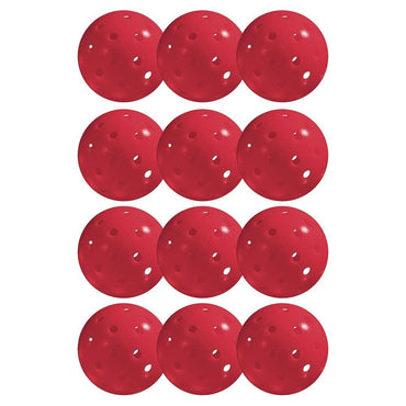 X-40 Outdoor Pickleballs 12 Pack Pink Pickleballs FRANKLIN SPORTS