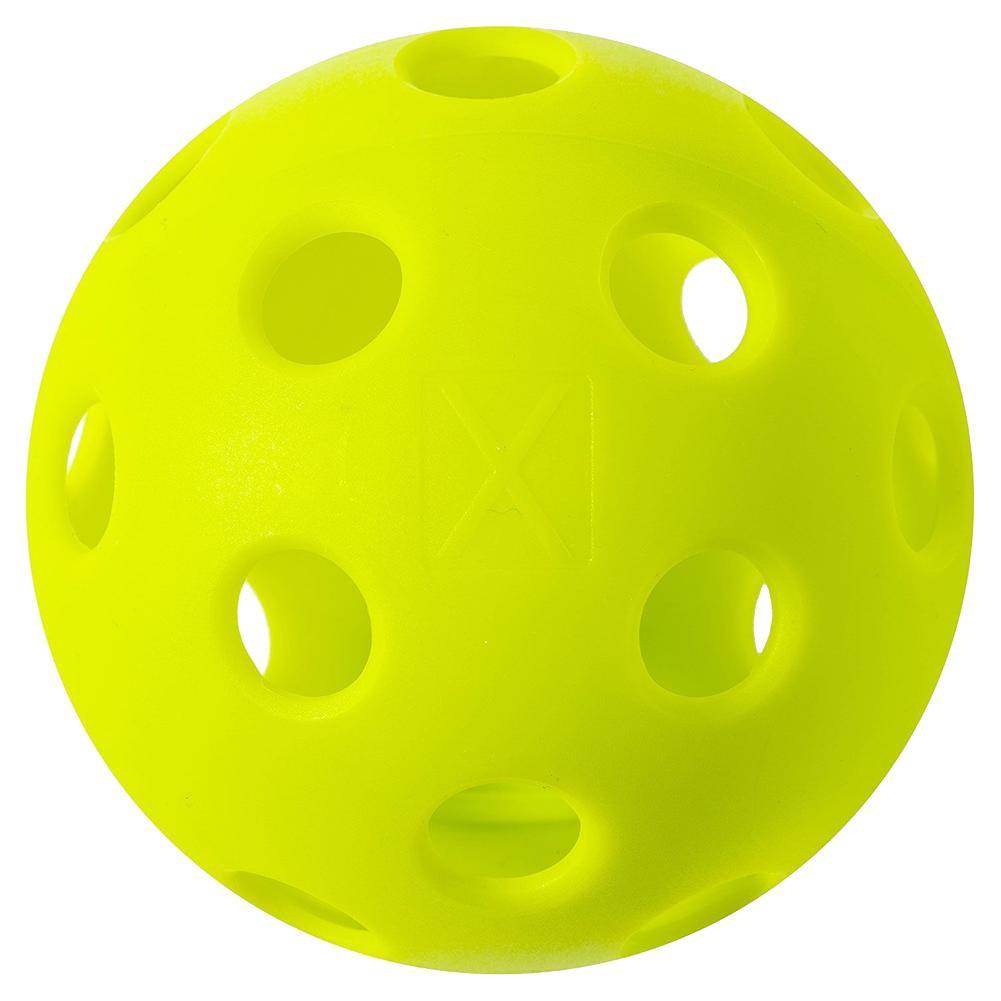 X-26 Indoor Pickleballs 12 Pack Lime Green Pickleballs FRANKLIN SPORTS