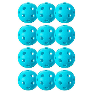 X-26 Indoor Pickleballs 12 Pack Blue Pickleballs FRANKLIN SPORTS